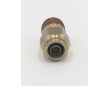 Brass pneumatic connector male abk 8 mm - 1/4 npt