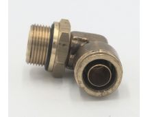 Brass pneumatic male swivel 90 deg elbow abk 16 mm - 22 mm