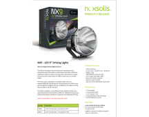NX9 LED DRIVING LIGHT PENCIL BEAM