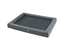 i.Pet Pet Bed Dog Cat Extra Large Calming Soft Sofa Cushion Egg Crate Washable Grey