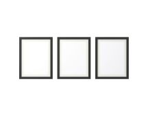 Artiss Photo Frame 3PCS Set Black