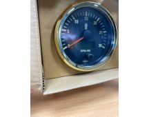 SINGLEVIU Tachometer, Gold Bezel