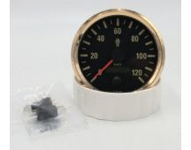 KENWORTH SingleVu Brand Speedo (Brass) Gauge Part No Q43-1205-002 ( replaces K152-551-1G )