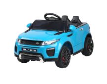 Rigo Kids Electric Ride On Car SUV Range Rover-inspired Toy Cars Remote 12V Blue