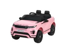 Kids Electric Ride On Car Land Rover Licensed Toy Cars Remote 12V Battery Pink