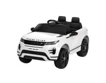 Kids Electric Ride On Car Land Rover Licensed Toy Cars Remote 12V Battery White