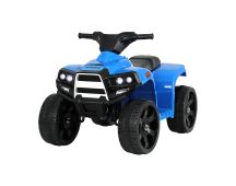 Rigo Kids Ride On ATV Quad Motorbike Car 4 Wheeler Electric Toys Battery Blue