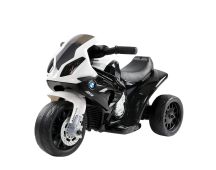 Kids Electric Ride On Car Police Motorcycle Motorbike BMW Licensed S1000RR Black