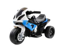 Kids Electric Ride On Car Police Motorcycle Motorbike BMW Licensed S1000RR Blue