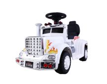 Rigo Kids Electric Ride On Car Truck Motorcycle Motorbike Toy Cars 6V White