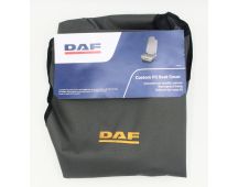 GENUINE DAF Grey canvas seat cover with logo to suit CF and XF models from 2012 on. Part No SDXFDAFBRCA