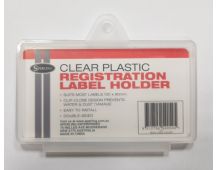 1 REGISTRATION LABEL HOLDER (PLASTIC) (TR1)