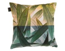 Tropical Flora Green Cushion by Bedding House