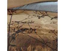 Brown Cotton Sateen Brown Quilt Cover Sets by Bedding House King