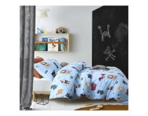 Woof Glow In The Dark Quilt Cover Sets by Happy Kids Single