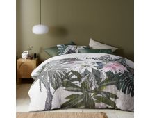 Curiosity Washed Cotton Printed Quilt Cover Set by Accessorize Queen