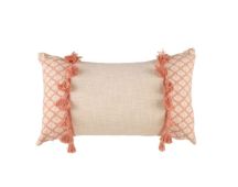 Eleni Pink Filled Cushion by Accessorize