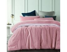 Cotton Velvet Smokey Rose Quilt Cover by Vintage Design Homeware Queen