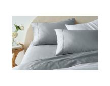 1900Tc Cotton Rich Grey Sheet Set by Accessorize Queen