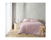 Orion Blush Quilt Cover by Vintage Design Homeware King