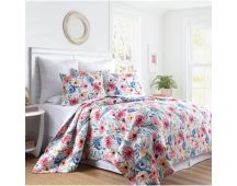 Blossom Cotton 100% Cotton Quilted 3 pcs Bedspread Coverlet Set Super King