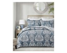 Night Reflection 100% Cotton Quilted 3 pcs Bedspread Coverlet Set King