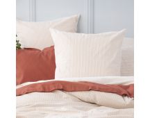 Portifino Yarn Dyed Vintage Washed Cotton Clay European Pillowcase by Renee Taylor