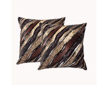 Skin Twin Pack Poly Velvet Printed Cushion by Renee Taylor