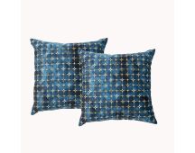 Cubic Twin Pack Poly Velvet Printed Cushion by Renee Taylor