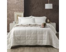 Damask 500 TC Cotton Jacquard White Comforter Set by Ddecor Home Super King