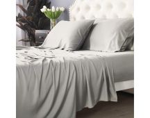 Bamboo Cotton 500 TC Dove Sheet Set by Park Avenue Long Single