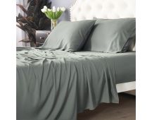 Bamboo Cotton 500 TC Jade Sheet Set by Park Avenue Long Single