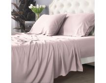 Bamboo Cotton 500 TC Peach Sheet Set by Park Avenue Long Single