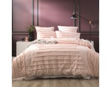 Classic Cotton Vintage Washed Tufted Blush Quilt Cover Set by Renee Taylor Double