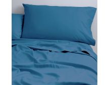 Natural Cotton 500 Thread Count Blue Sheet Set by Park Avenue King