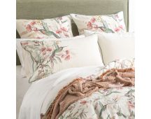 Cavallo Banksia French Linen Printed Quilt Cover Set by Renee Taylor Queen