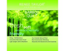 400 GSM Natural Bamboo Quilt by Renee Taylor Single