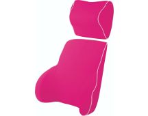 Memory Foam Lumbar & Neck Cushion Pink