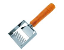 Uncapping Fork Iron Honeycomb Honey Scraper Wooden Handle Beekeeping Tools