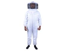 Beekeeping Bee Full Suit Standard Cotton With Round Head Veil S