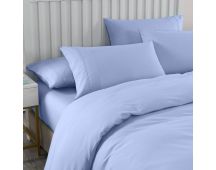 Royal Comfort 2000TC 6 Piece Bamboo Sheet & Quilt Cover Set Cooling Breathable - King - Light Blue