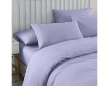 Royal Comfort 2000TC 6 Piece Bamboo Sheet & Quilt Cover Set Cooling Breathable - King - Lilac Grey