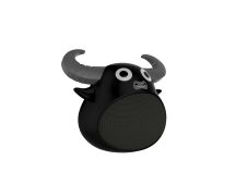 Fitsmart Bluetooth Animal Face Speaker Portable Wireless Stereo Sound - Black