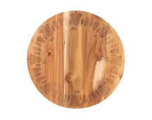 Bread and Butter 18 Inch Wooden Lazy Susan Tray - Trees