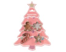 Bread and Butter Cookie Cutter - Tree, Gingerbread Man, Snowflake, Star - 4 Pk