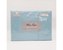 Renee Taylor 1500 Thread Count Pure Soft Cotton Blend Flat & Fitted Sheet Set Mist King