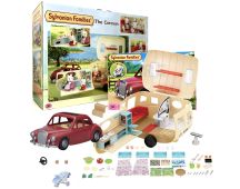 Sylvanian Families Famliy Cruising Car & Caravan Bundle Pack 5448 5045