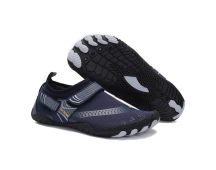 Men Women Water Shoes Barefoot Quick Dry Aqua Sports Shoes - Blue Size EU37 = US4