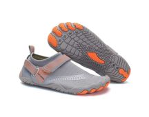 Men Women Water Shoes Barefoot Quick Dry Aqua Sports Shoes - Grey Size EU36=US3.5