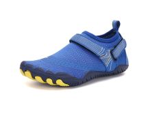 Kids Water Shoes Barefoot Quick Dry Aqua Sports Shoes Boys Girls - Klein Blue Size Bigkid US2=EU32